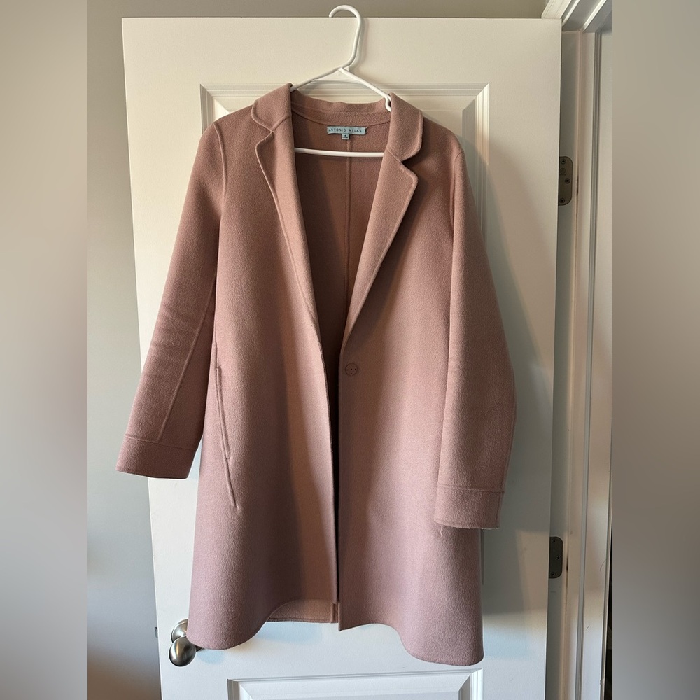 Antonio Melani Pink Wool Coat